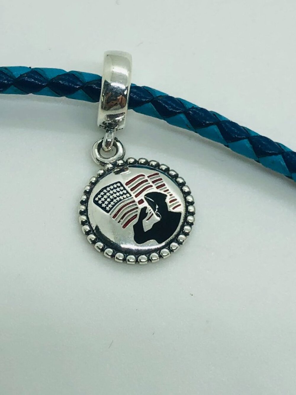 ✨✨Pandora American Soldier Police Exclusive Dangle Charm